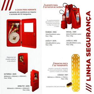 Caixa para hidrante